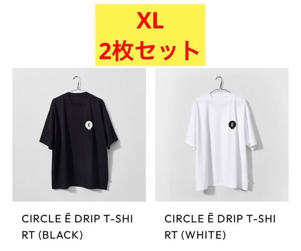【新品】ennoy CIRCLE DRIP T-SHIRT エンノイ Tシャツ XL