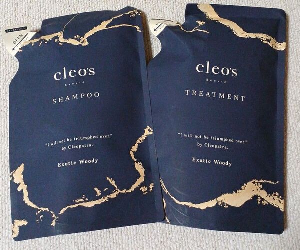 【新品未開封】cleos クレオズボーテ シャンプー トリートメント レフィル(詰め替え用)