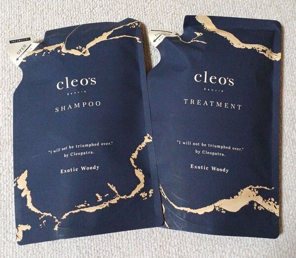 【新品未開封】cleos クレオズボーテ シャンプー トリートメント レフィル(詰め替え用)