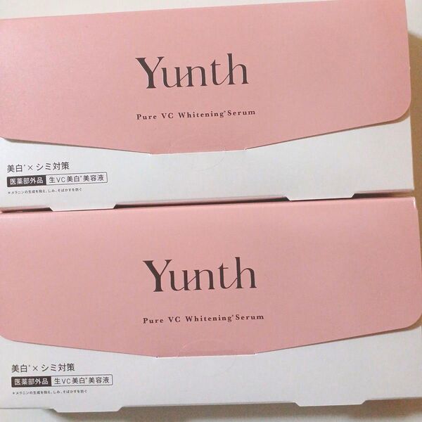 ユンス Yunth 生ビタミンC美白美容液 28包 2箱