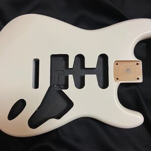 ストラトキャスター SSHボディ No45サテン塗装アルダーオリンピックホワイト