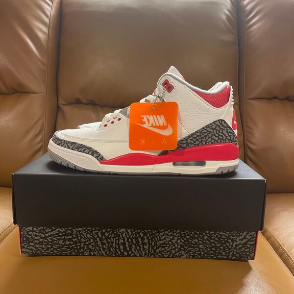 Nike Air Jordan 3 Retro OG "Fire Red" (2022) 27.5㎝