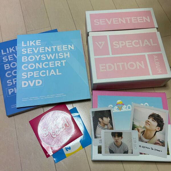 SEVENTEEN LOVE & LETTER SPECIAL EDITION CD+2DVD