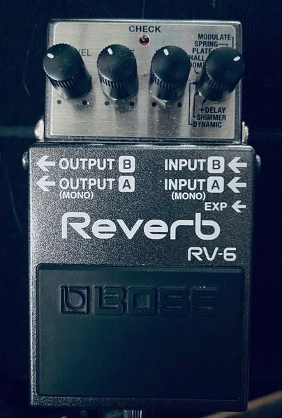 boss rv-6 リバーブ reverb rv-5 エフェクター