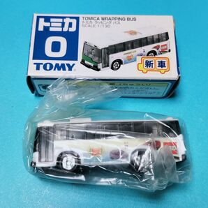 絶版 トミカ No.0 ラッピング バス WRAPPING Bus 三菱ふそう