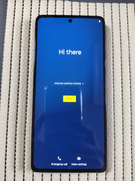 【美品】Motorola edge 30 pro 8GB/128GB コスモブルー simフリー