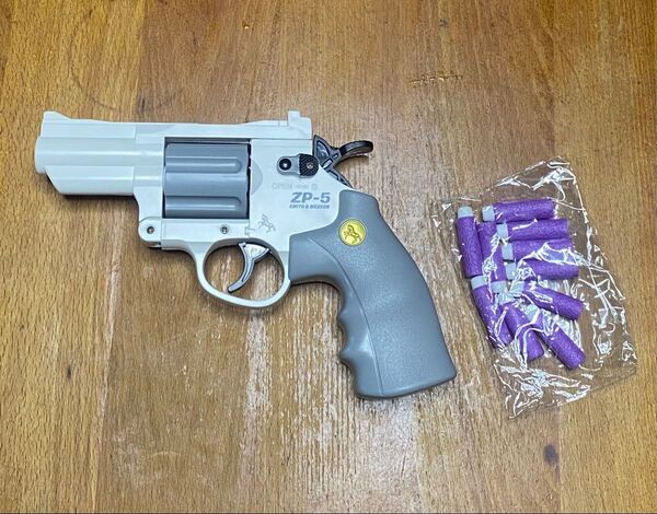 ナーフ系 リボルバー ソフト スポンジ おもちゃ プレゼント ハンドガン コルト COLT M29 パイソン 357