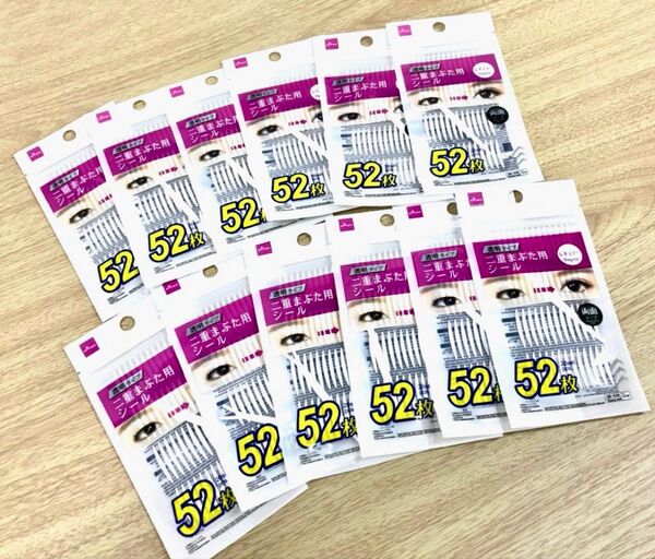 ダイソー アイテープ 二重まぶた用シール 52枚 レギュラー タイプ 12セット
