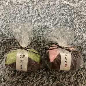 【匿名発送】新品未使用品 丸辰 ふんわり 和菓子 抹茶もち さくらもち タオル 2個セット