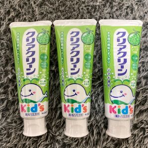 クリアクリーン Kid's 薬用ハミガキ メロンソーダ 70g×3個セット