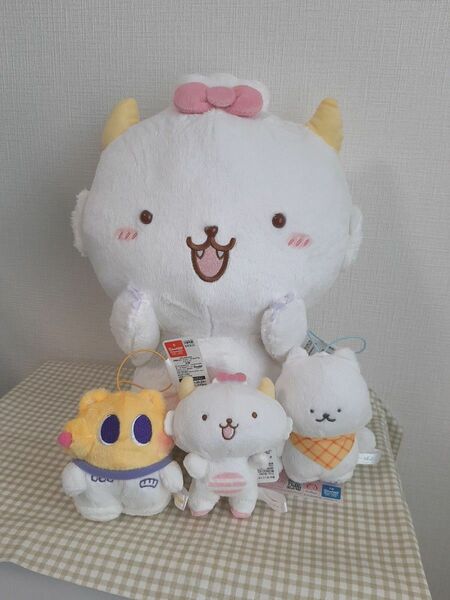 がおぱわるぅ BIGぬいぐるみ マスコットセット