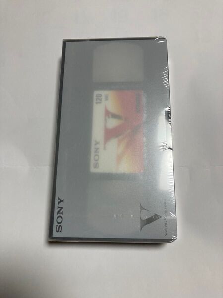 SONY VHSビデオカセットテープ 120分 未使用 未開封 7本 2002年頃購入