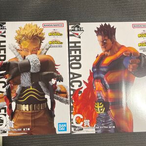 一番くじ 僕のヒーローアカデミア 紡ぐ力 C賞エンデヴァー D賞 ホークス フィギュアセット