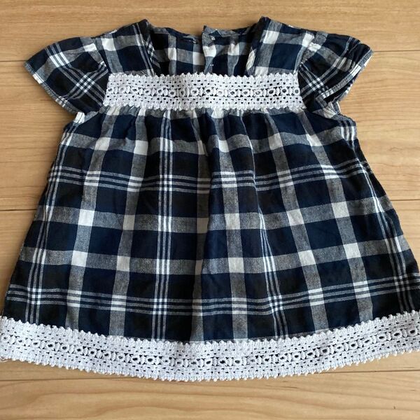 コムサイズム チュニック Tシャツ ベビー服 女の子 キッズ 半袖Tシャツ 子供服 80