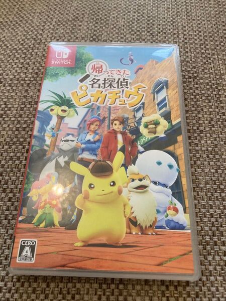 【良品】帰ってきた名探偵ピカチュウ Nintendo Switch