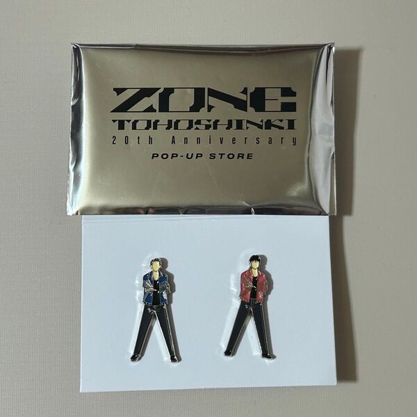 東方神起 ZONE POP-UP STORE ニコイチピンズ