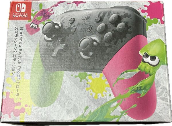【美品】任天堂 スイッチ Proコントローラー プロコン スプラトゥーン2