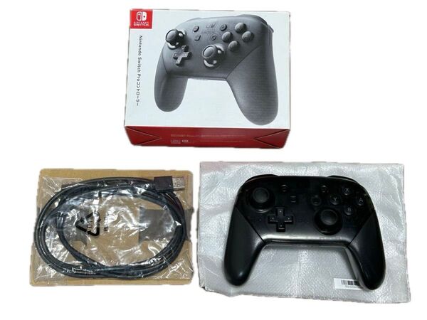 【美品】 任天堂 スイッチ Proコントローラー プロコン