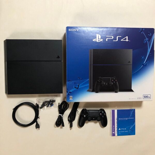 Sony PlayStation 4 本体 500GB ジェットブラック PS4 プレステ プレステ4 ソニー プレイステーション