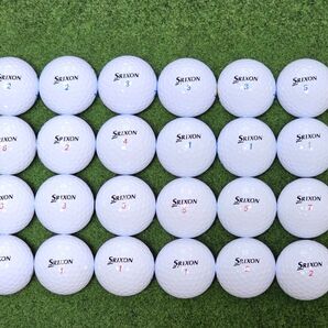 No.010 美品 ロストボール SRIXON ゴルフボール 24個