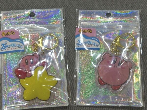 星のカービィ ぷっくりったい キーホルダー 2種類セット