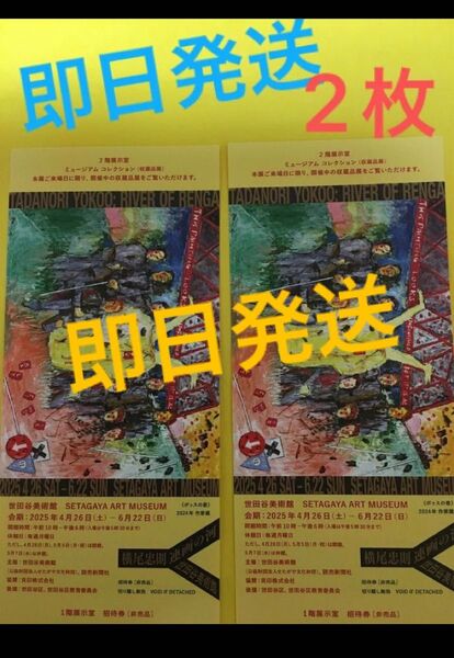 横尾忠則 連画の河 世田谷美術館 招待券