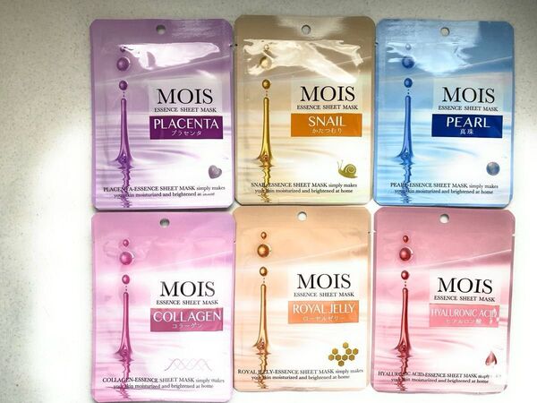 MOIS エッセンスシートマスク 6枚セット