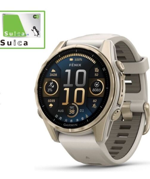 新品GARMIN|ガーミン【Suica対応】 fenix 8 Sapphire AMOLED 43mm 010-02903-16