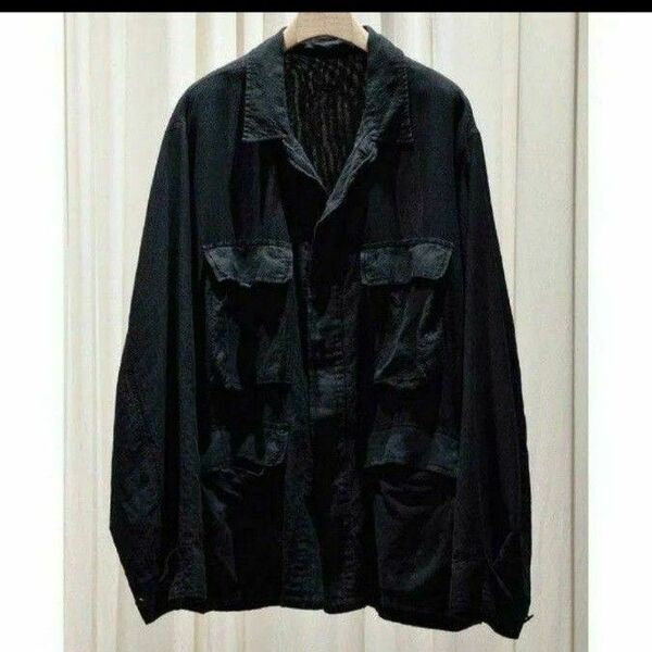 COMOLI(コモリ) フェードブラック B.D.U ジャケット 25SS