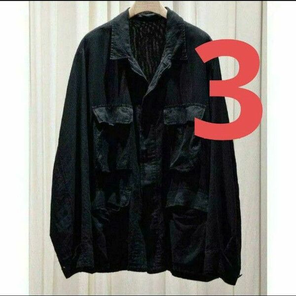 COMOLI(コモリ) フェードブラック B.D.U ジャケット 25SS