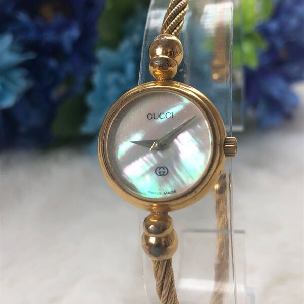 GUCCI 2700L レディース 腕時計 ゴールド シェル