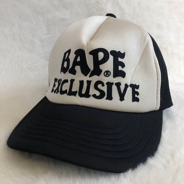 【超希少】BAPE EXCLUSIVE メッシュキャップ オールドエイプ