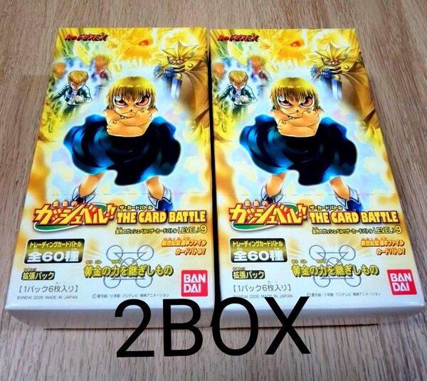 金色のガッシュベル 黄金の力を継ぎしもの レベル9 サンデー コロコロコミック カードバトル カードゲーム 2005年