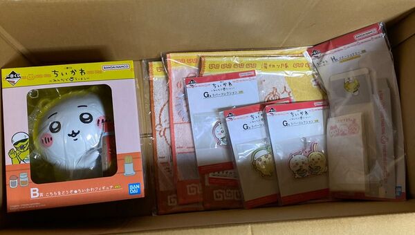 ちいかわ 一番くじ みんなでラーメン B賞他9点セット 未開封新品