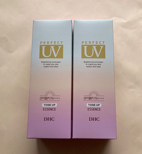 DHC パーフェクト UV トーンアップ エッセンス 日やけ止め美容液 80g×2個