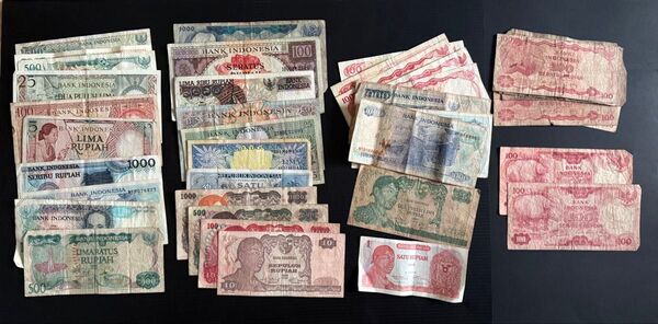 インドネシア 旧紙幣 ルピア コレクション 外国紙幣 まとめて出品 お買いお得 並品