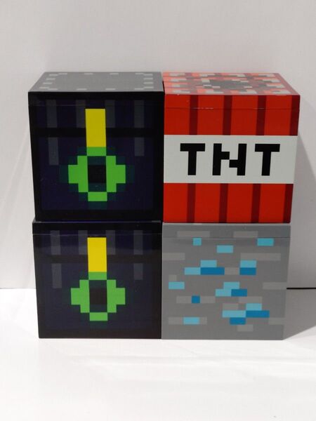 マインクラフト わくわくBOX フリューくじ ブロックデザインBOX