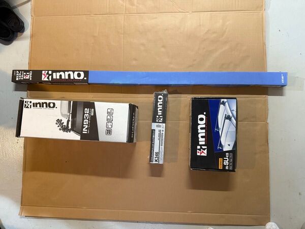 新品未使用 INNO カーメイト デリカ D5 キャリアセット