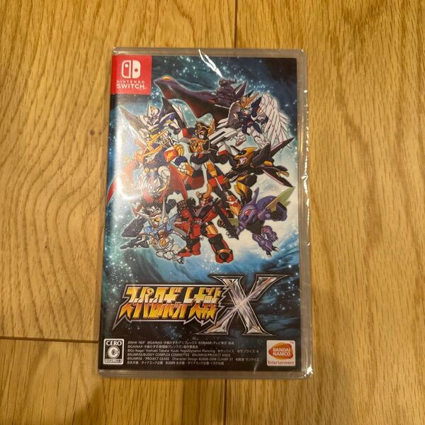 スーパーロボット大戦X 新品未開封シュリンク付き Nintendo Switch