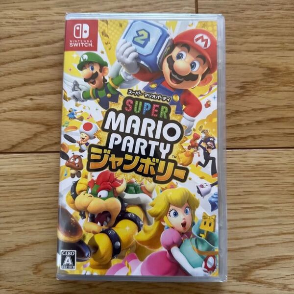 新品未開封シュリンク付き スーパーマリオパーティ ジャンボリー switch