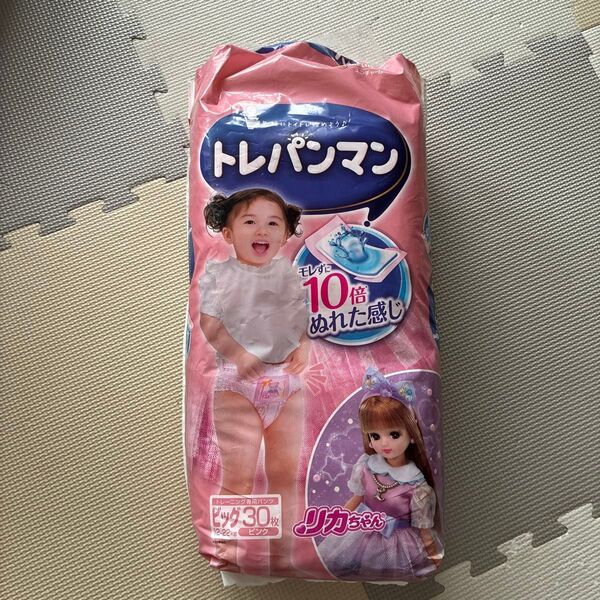 新品未開封 トレパンマン 女の子用 オムツ トレーニング専用パンツ パンツタイプ リカちゃん