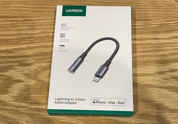 UGREEN Lightning - 3.5 mm 変換アダプタ