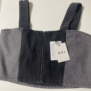 グレイル GRL デニム セットアップ トップス のみ 新品未使用