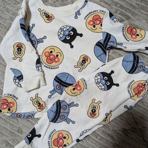 アンパンマン だだんだん ベビーパジャマ 90 テータテート futafuta バースデイ しまむら