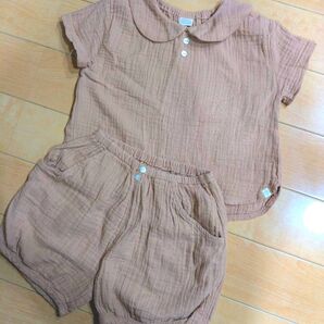 美品 95.テータテート futafuta バースデイ しまむら ベビー服 韓国服 セットアップ