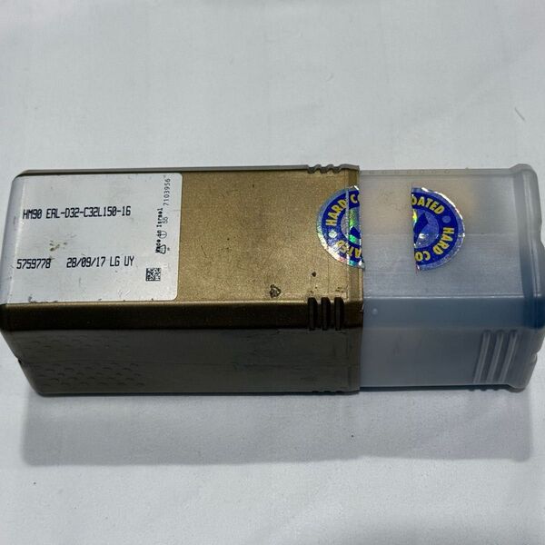 イスカル アルミ加工用カッター HM90 EAL-D32-C32L150-16 開封済み未使用(未加工)