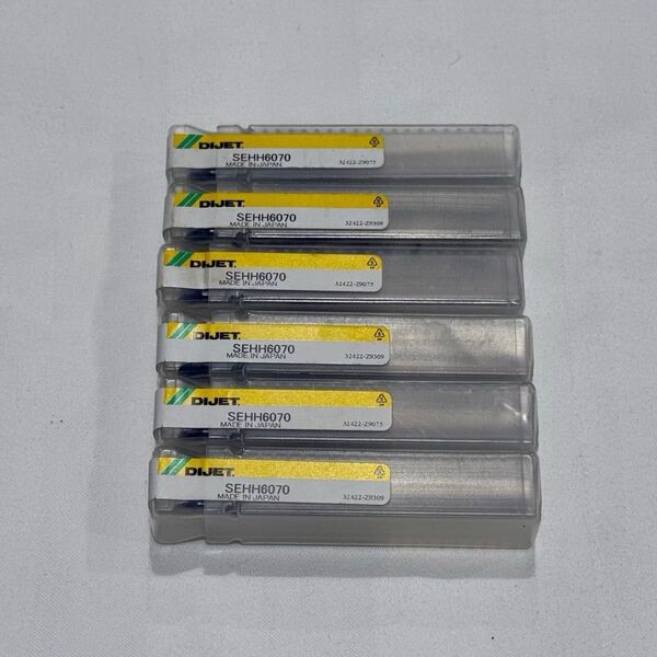 超硬エンドミル DIJET SEHH6070 6本セット 新品未使用