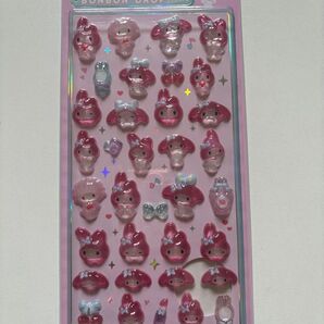 ボンボンドロップシール マイメロ サンリオ 新品 未使用