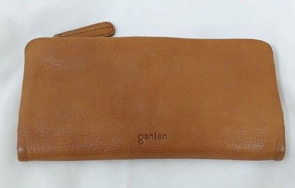 genten 長財布 Gソフト ブラウン チャ