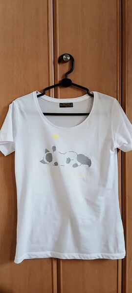 【美品】テニスの王子様 テニプリ 越前リョーマ カルピン マルイ限定 猫 かわいい Tシャツ カットソー トップス 白 M